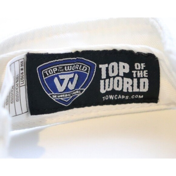 Indiana Hoosiers‎ Visor Hat IU Top of the World White - Picture 6 of 6